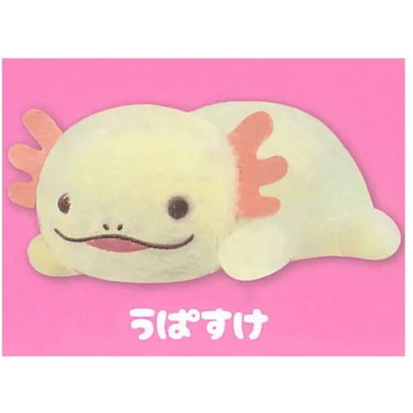 4A870『現貨』蠑螈趴趴玩偶吊飾 AMUSE 扭蛋 轉蛋 