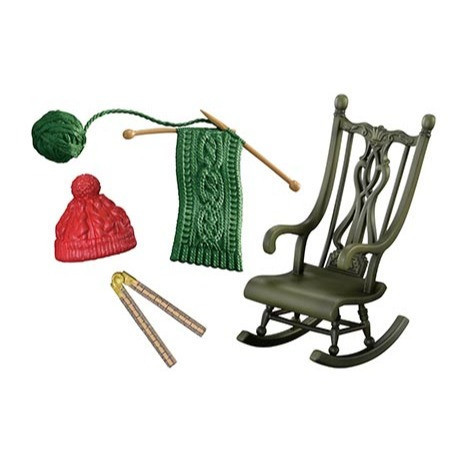 R185『現貨』奶奶的手工藝部屋場景組 RE-MENT 盒玩 