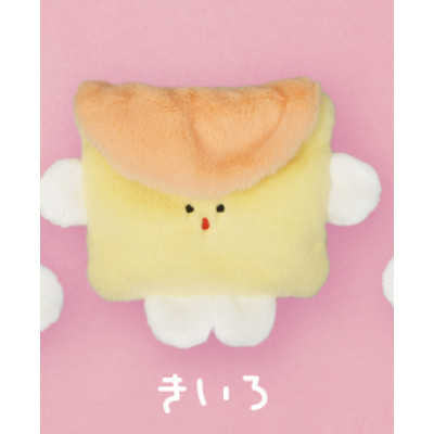 4A097『現貨』信封醬絨毛吊飾 Qualia 扭蛋 轉蛋 