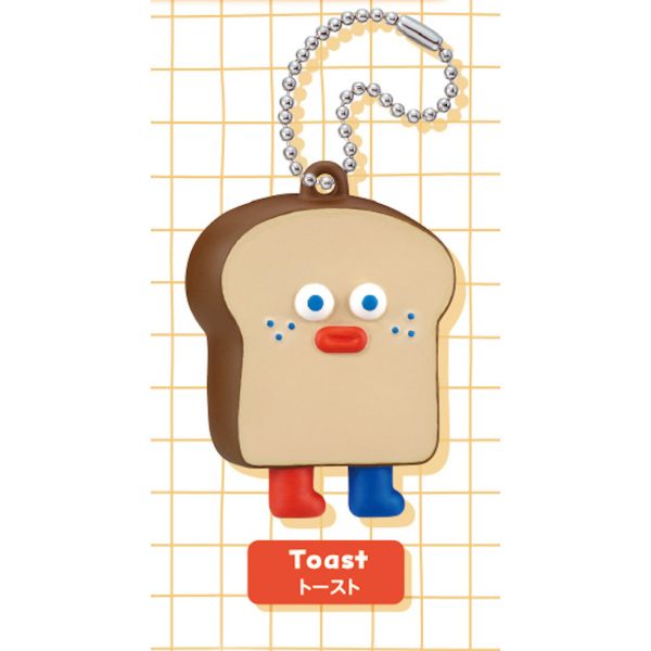 4A348『現貨』早午餐兄弟扁扁公仔吊飾 T-ARTS 扭蛋 轉蛋 