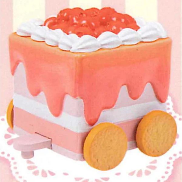 1A940『現貨』轉轉蛋糕小火車 Qualia 扭蛋 轉蛋 