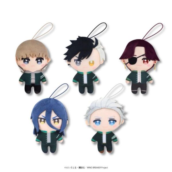 2A847『現貨』WIND BREAKER角色扭蛋玩偶吊飾 Fukuya 扭蛋 轉蛋 