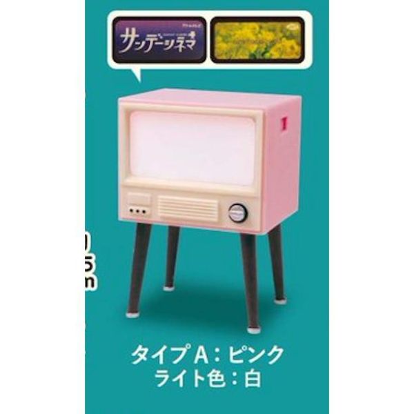 5A951『現貨』復古電視機模型燈P4   J.DREAM  扭蛋   轉蛋 