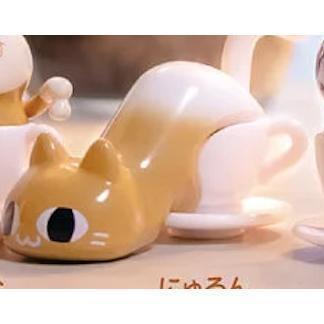 6A145『現貨』貓咪咖啡-拿鐵篇  BUSHIROAD  扭蛋   轉蛋 