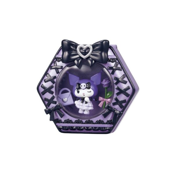 R343『現貨』美樂蒂&酷洛米Melty粉餅盒 RE-MENT 盒玩 