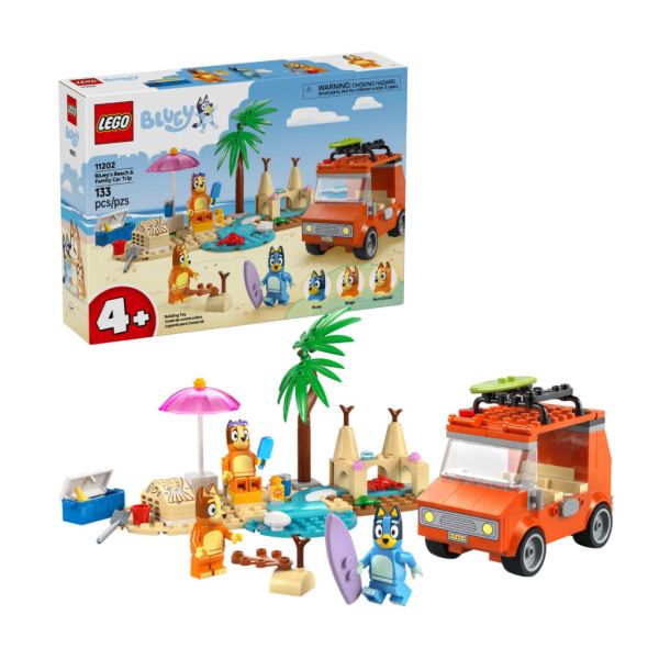 『現貨』LEGO 11202 BLUEY-布麗的海灘和家庭汽車之旅 盒組 