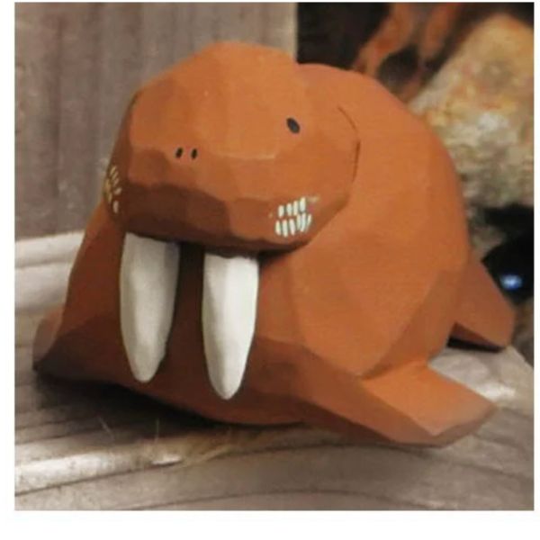 3A154『現貨』川崎誠二的木雕動物們P3 Qualia 扭蛋 轉蛋 