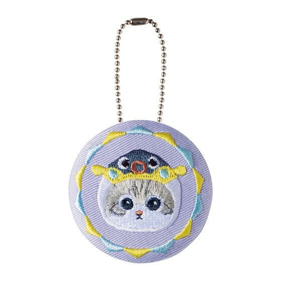 2A598『現貨』貓福珊迪刺繡吊飾 BANDAI 扭蛋 轉蛋 