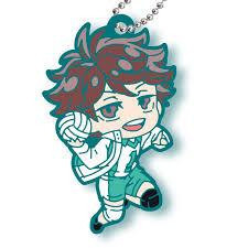 3A547『現貨』排球少年Q版人物軟膠吊飾 青葉城西高校 T-ARTS 扭蛋 轉蛋 