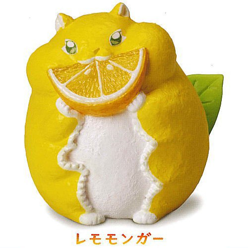 1A281『現貨』動物愛好系列-水果妖精造型公仔 Standstones 扭蛋 轉蛋 