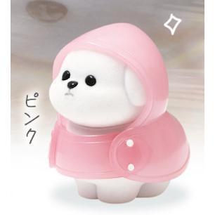 6A330『現貨』雨衣犬公仔  Qualia  扭蛋   轉蛋 