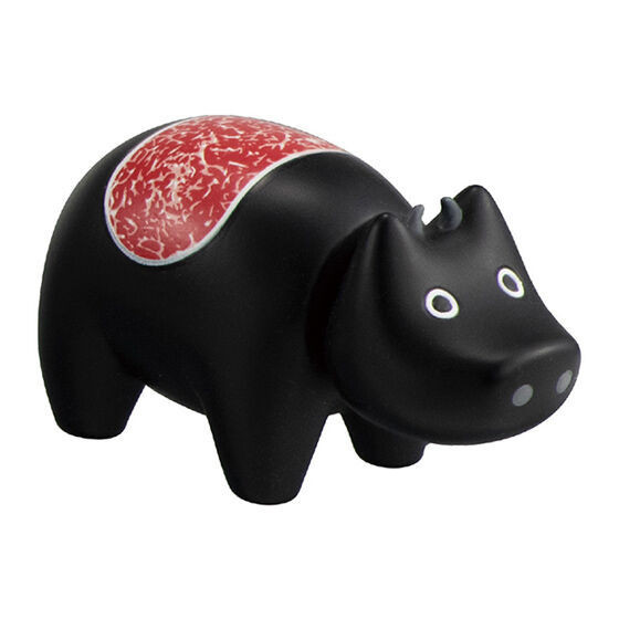 1A536『現貨』牛牛排隊公仔 BANDAI 扭蛋 轉蛋 