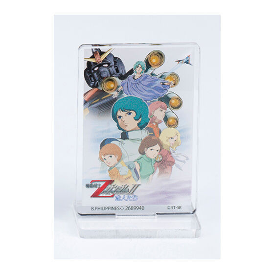 1A613『現貨』機動戰士鋼彈海報壓克力立牌02 扭蛋 轉蛋 