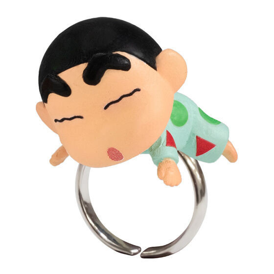 1A406『現貨』蠟筆小新戒指環保扭蛋P2 BANDAI 扭蛋 轉蛋 
