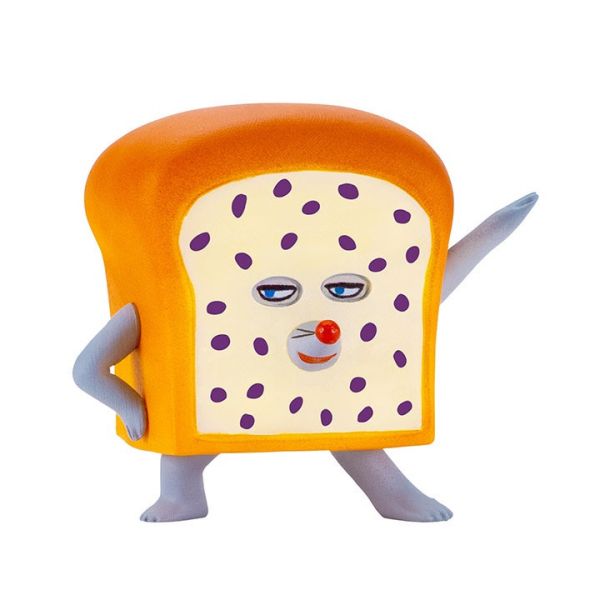 1A115『現貨』麵包小偷造型公仔P2 Kenelephant 扭蛋 轉蛋 