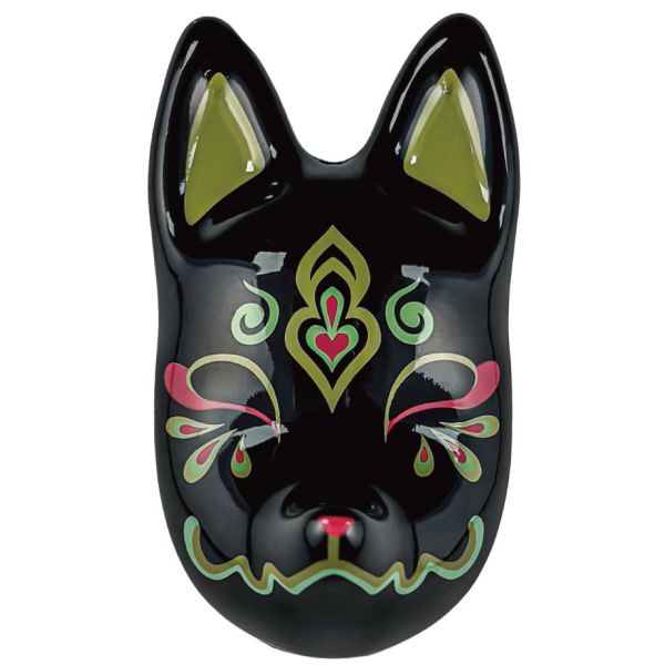 4A002『現貨』花面狐狸面具吊飾P10 SO-TA 扭蛋 轉蛋 