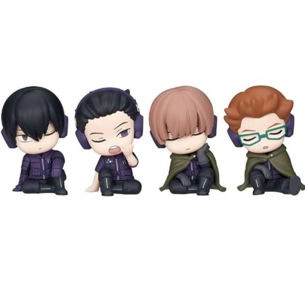 4A544『現貨』境界觸發者倚肩公仔 三輪隊 T-ARTS 扭蛋 轉蛋 