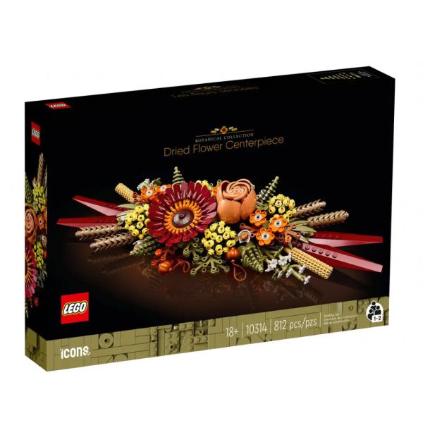 『現貨』LEGO 10314 Icons-乾燥花擺設 盒組 