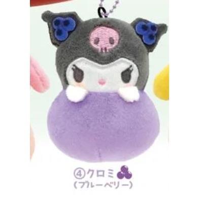 5A965『現貨』三麗鷗角色水果大福香氣玩偶吊飾  K2 STATION  扭蛋   轉蛋 