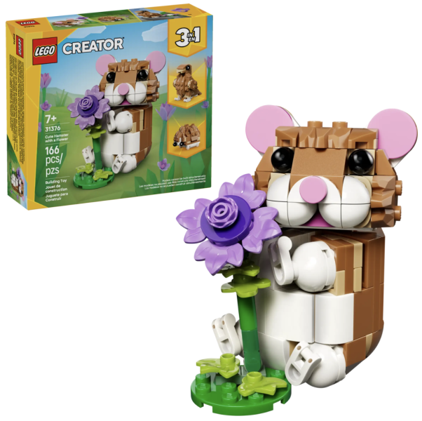 『現貨』LEGO 31376  Creator 可愛倉鼠和花朵  盒組 