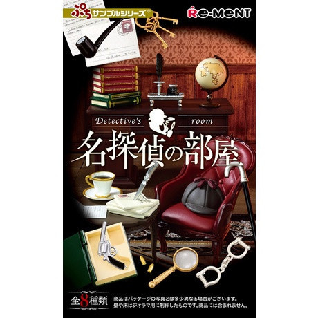 R36『現貨』名偵探房間場景組 RE-MENT 盒玩 