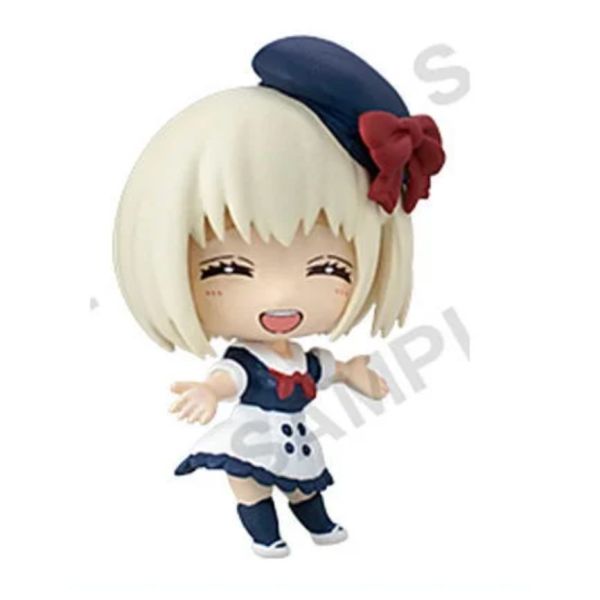 2A946『現貨』黑白扭蛋名片架-莉可麗絲 BUSHIROAD 扭蛋 轉蛋 