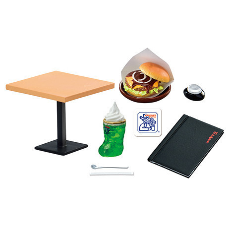 R67『現貨』客美多咖啡店場景組 RE-MENT 盒玩 