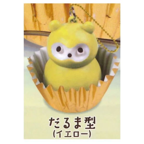 3A045『現貨』狸貓造型蛋糕吊飾P2 J.DREAM 扭蛋 轉蛋 