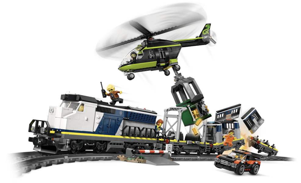 『現貨』LEGO 60508 City-警察列車搶案 盒組 