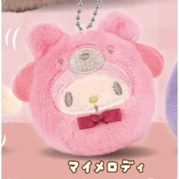 5A514『現貨』三麗鷗角色不倒翁玩偶吊飾 拿鐵熊篇  夢屋  扭蛋   轉蛋 