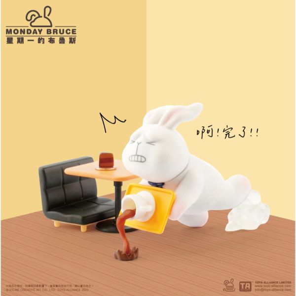 R180『現貨』星期一布魯斯P5 上班前的提神 盒玩 盲盒 