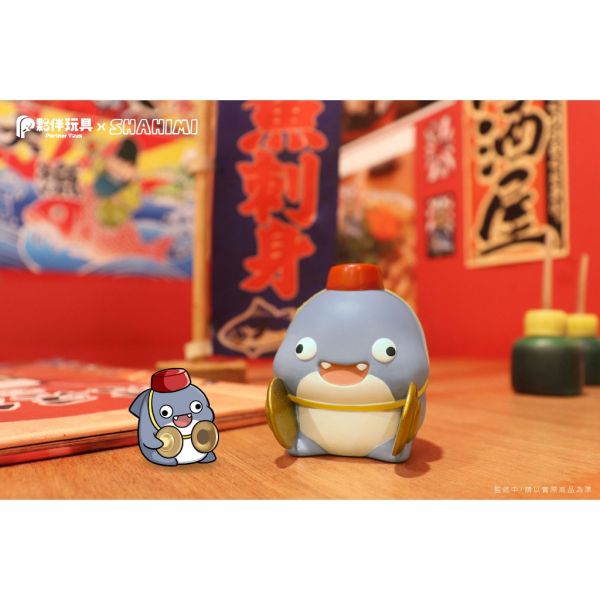T029『現貨』胖鯊魚鯊西米 夥伴玩具 扭蛋 轉蛋 