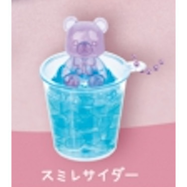 3A336『現貨』悠閒小熊手搖飲吊飾 YELL 扭蛋 轉蛋 