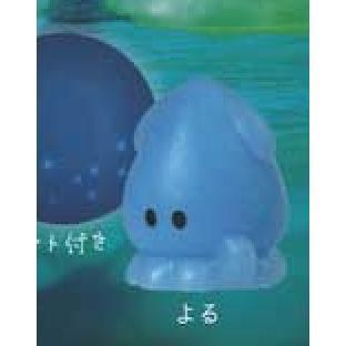 5A568『現貨』軟軟夜光小烏賊 YELL  扭蛋   轉蛋 