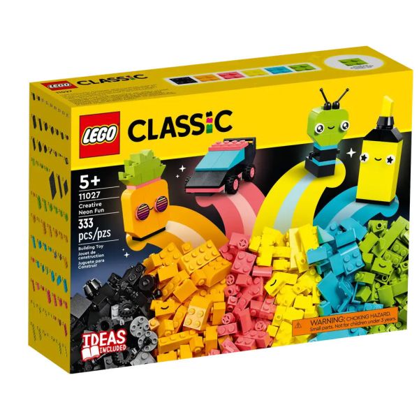 『現貨』LEGO 11027 Classic-創意螢光趣味套裝 盒組 
