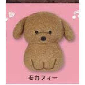 5A715『現貨』貴賓犬mocofy捏捏發聲玩偶吊飾  AMUSE 扭蛋   轉蛋 