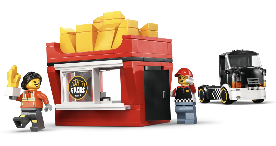 『現貨』LEGO 60488 City 薯條餐車 盒組 