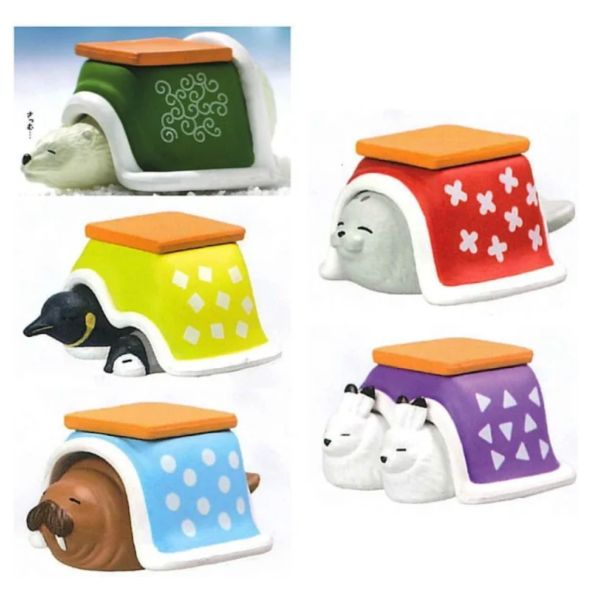 1A831『現貨』怕冷暖桌公仔 YELL 扭蛋 轉蛋 