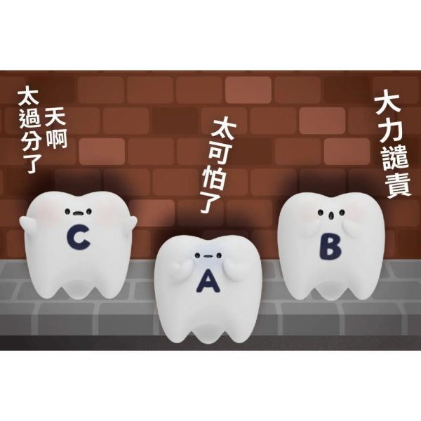 T084『現貨』牙牙家族四代-名偵探牙牙   Jinart x Funktoy 扭蛋   轉蛋 