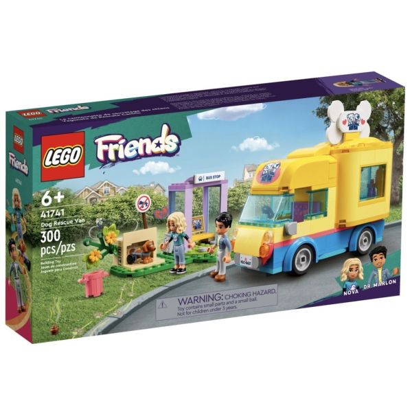 『現貨』LEGO 41741 Friends-狗狗救援廂型車 盒組 