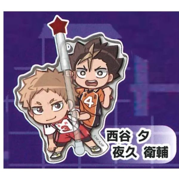 3A457『現貨』DECORA-PIC排球少年裝飾壓克力P2 Standstones 扭蛋 轉蛋 