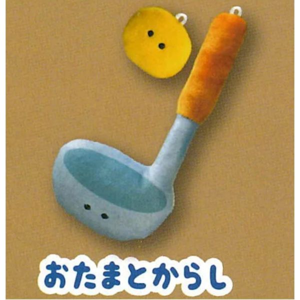 1A941『現貨』圓眼黑輪絨毛吊飾-第三道菜 YELL 扭蛋 轉蛋 