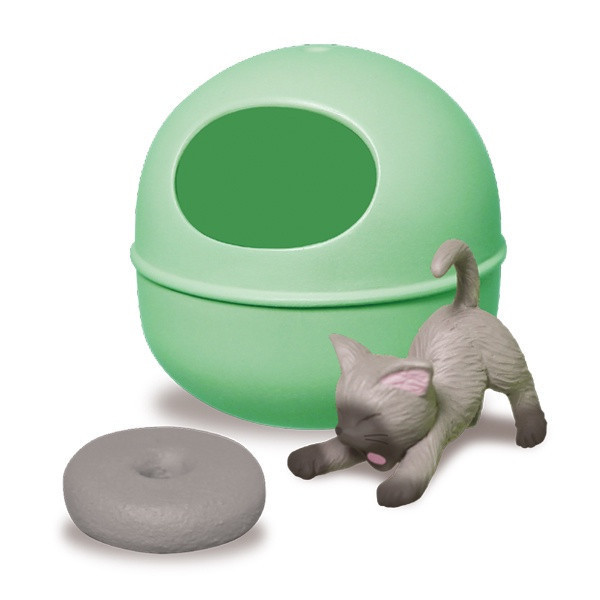 egb41『現貨』貓咪與貓窩環保扭蛋 扭蛋 轉蛋 