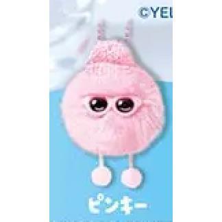 5A836『現貨』毛毛帽怪吊飾  YELL  扭蛋   轉蛋 