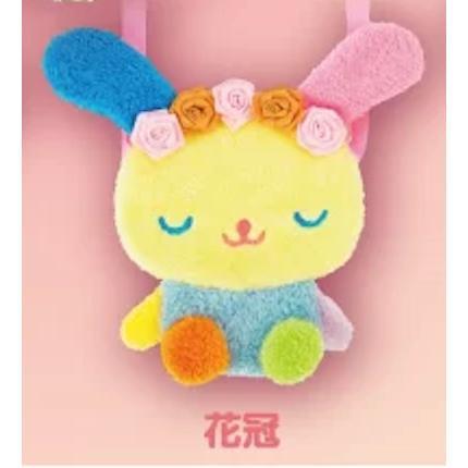 6A040『現貨』 花小兔造型斜背包  夢屋  扭蛋   轉蛋 