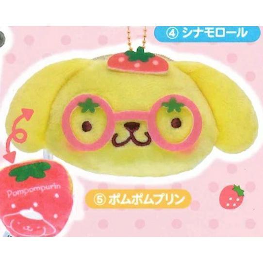 5A925『現貨』三麗鷗角色雙面玩偶吊飾 草莓篇  K2 STATION  扭蛋   轉蛋   【 