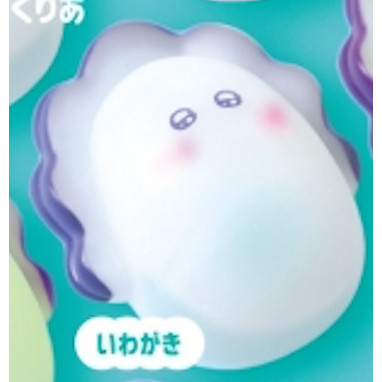 3A993『現貨』捏捏PUKAPU牡蠣-透明篇 YELL 扭蛋 轉蛋 