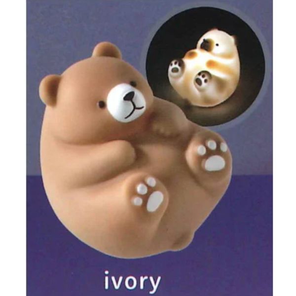 1A907『現貨』休閒小熊造型燈 YELL 扭蛋 轉蛋 