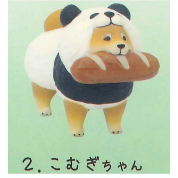 3A852『現貨』木雕差事柴犬 ToysCabin 扭蛋 轉蛋 