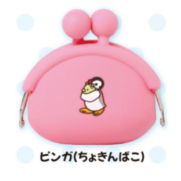 6A075『現貨』PINGU矽膠口金包    KOROKORO   扭蛋   轉蛋 